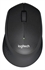 Miška Logitech M330 Silent Plus, brezžična, črna