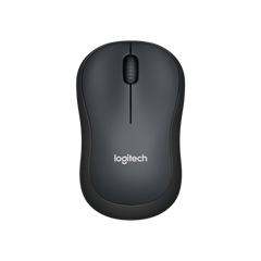 Miška Logitech M220 Silent, brezžična, črna