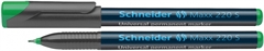 Marker Schneider OHP 220 S 0,4 mm, zelena