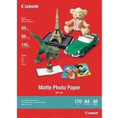 Foto papir Canon MP-101, A4, 50 listov, 170 gramov