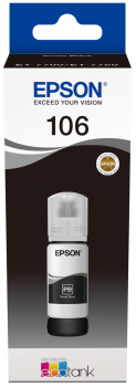 Črnilo Epson 106 (C13T00R140) (foto črna), original