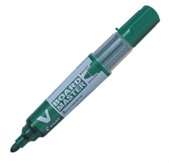 Marker Pilot V Board master, WBMA-VBM-M-G, zelena