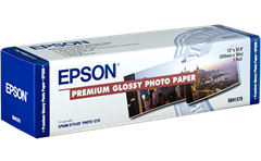 Papir Epson Premium glossy photo v roli, 329 mm x 10 m 