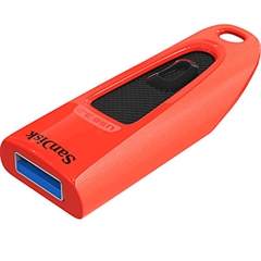 USB ključ SanDisk Ultra, 64 GB, rdeč
