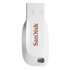 USB ključ SanDisk Cruzer Blade, 16 GB, bela