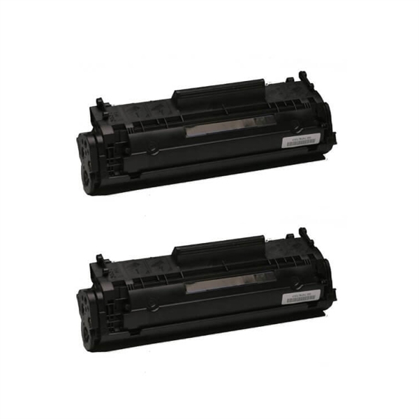 Komplet tonerjev za Canon CRG-703 (7616A005) (črna), dvojno pakiranje, kompatibilen