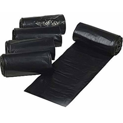 Plastične vreče za smeti Premium HDPE, črne, 160 l, 50 kosov