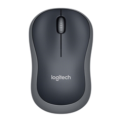 Miška Logitech M185, črna, brezžična, mini