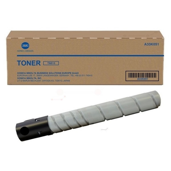 Toner Konica Minolta TN-513 (A33K051) (črna), original