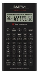 Kalkulator Texas Instruments BA II PLUS Professional