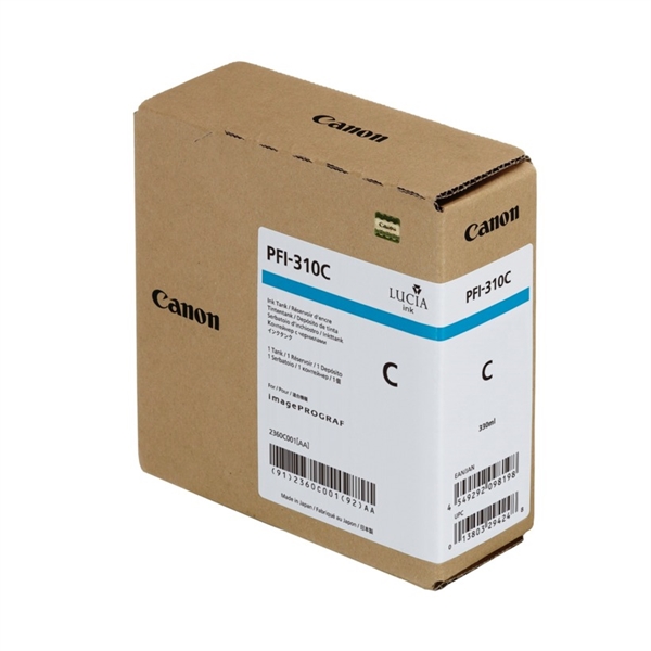 Kartuša Canon PFI-310C (modra), original