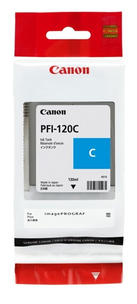 Kartuša Canon PFI-120C (modra), original