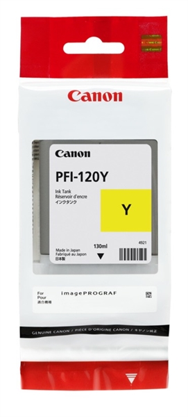 Kartuša Canon PFI-120Y (rumena), original