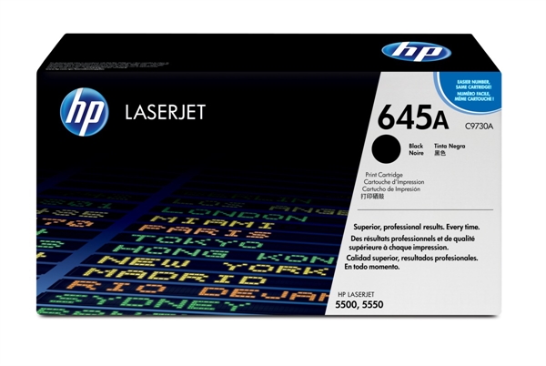 Toner HP C9730A 645A (črna), original