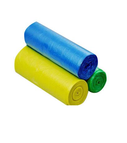 Plastične vreče za smeti, zelene (LDPE močne), 120 l, 10 kosov