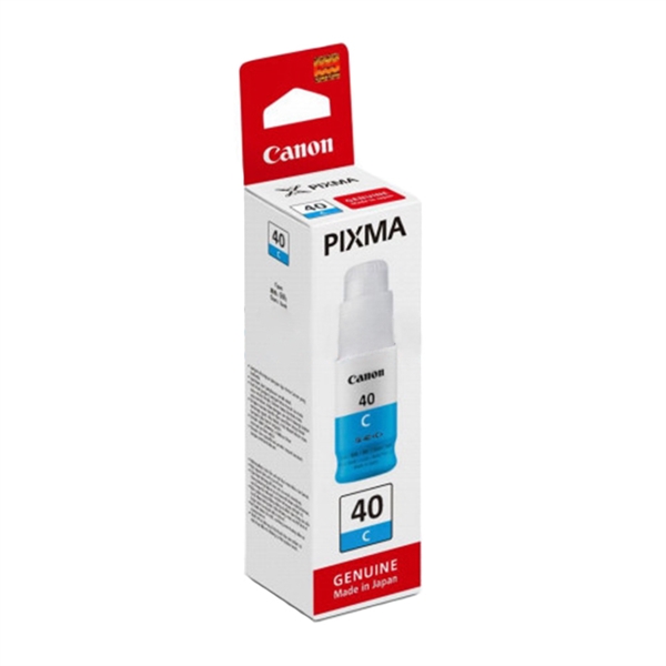 Črnilo za Canon GI40C (3400C001AA) (G6040/G5040/GM2040) (modra), original