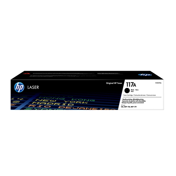 Toner HP W2070A 117A (črna), original