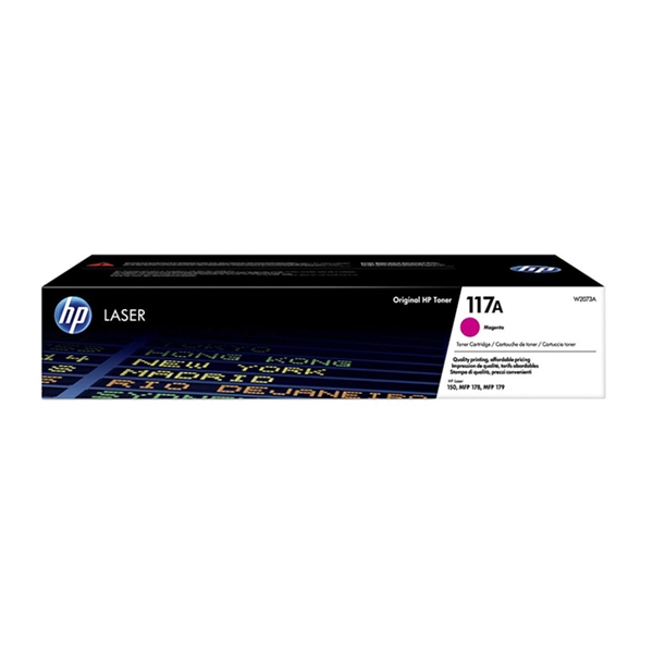 Toner HP W2073A 117A (škrlatna), original