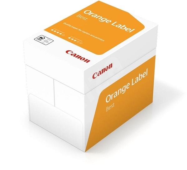 Fotokopirni papir Canon Orange Label A4, 2.500 listov, 80 gramov
