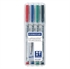 Marker Staedtler Lumocolor 315 WP4 1,0 mm, 4 kosi