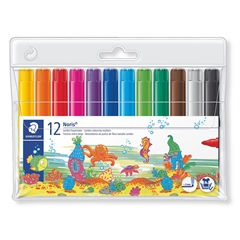 Flomaster Staedtler Noris Club Jumbo, 12 kosov