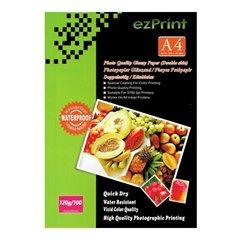 Foto papir Glossy InkJet A4, 100 listov, 120g