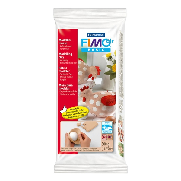 Modelirna masa Staedtler Fimo air basic, 500g, terakota