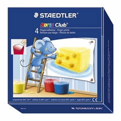 Prstne barve Staedtler Noris Club, 4 kosi