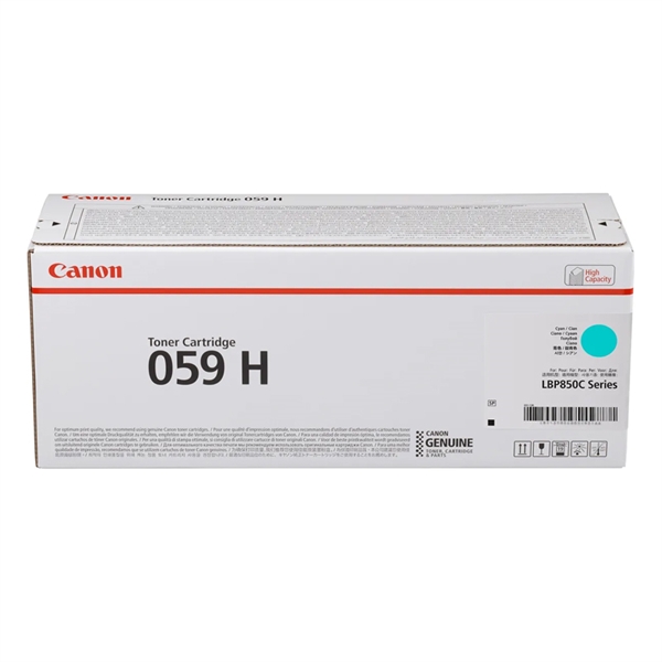 Toner Canon CRG-059HC (3626C001AA) (modra), original