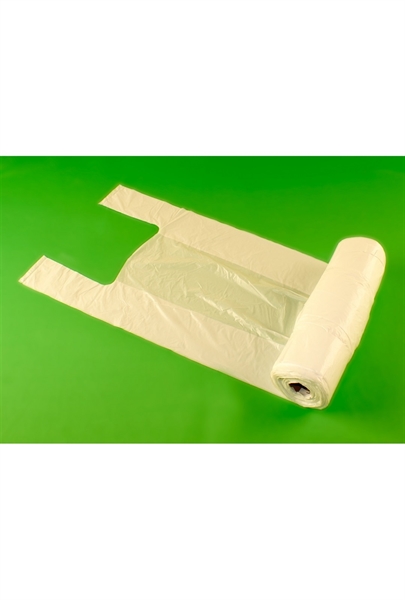 Nosilne plastične vreče za smeti v roli, biorazgradljive, 5-6 kg, 200 kosov