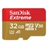 Spominska kartica SanDisk Extreme Micro SDHC UHS-I U3, Kamera/Dron, 100 MB/s, 32 GB  + SD adapter