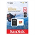 Spominska kartica SanDisk Extreme Micro SDHC UHS-I U3, Kamera/Dron, 100 MB/s, 32 GB  + SD adapter