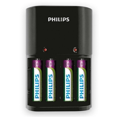 Polnilec baterij Philips MultiLife + 4x AAA 800 mAh