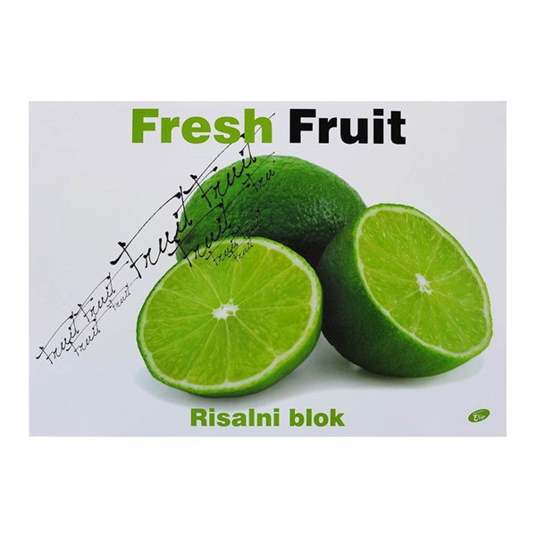 Risalni blok A3, 20 listni, 140 g, sadje