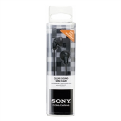 Ušesne slušalke Sony MDR-E9LPB, črna