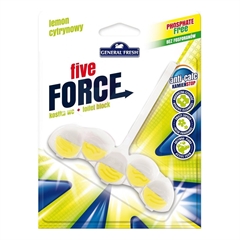 Osvežilec za WC školjko General Fresh Five Force Lemon, obešanka