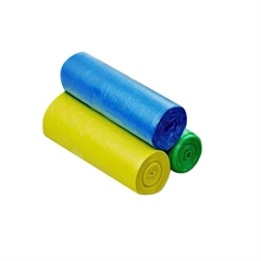 Vrečke za smeti LDPE, 60 x 70 cm, močne, barvne, 80 L, 25 kosov