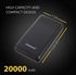 Prenosna baterija (powerbank) Intenso XS20000, 20.000 mAh, črna