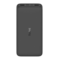 Prenosna baterija (powerbank) Xiaomi Redmi, 20.000 mAh, črna