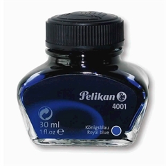 Črnilo Pelikan 4001 30ml, kraljevo moder