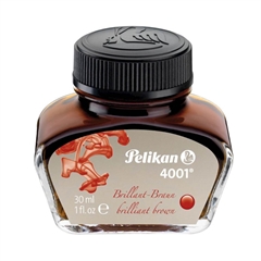 Črnilo Pelikan 4001 30 ml, brilliantno rjav