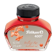 Črnilo Pelikan 4001 30 ml, briliantno rdeč