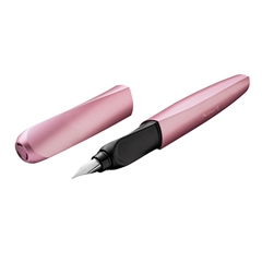 Nalivno pero Pelikan Twist P457 + 2 črnilna vložka, roza