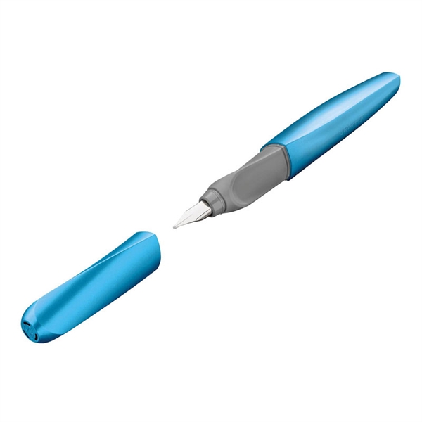 Nalivno pero Pelikan Twist + 2 črnilna vložka, ledeno-moder