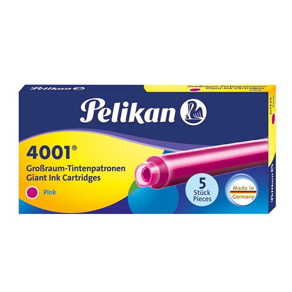 Črnilni vložek Pelikan GTP/5, roza