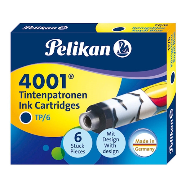 Črnilni vložek Pelikan 4001 potiskani 50/1 TP/6