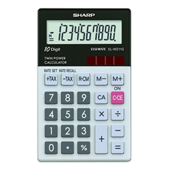Žepni kalkulator Sharp EL-W211GGY