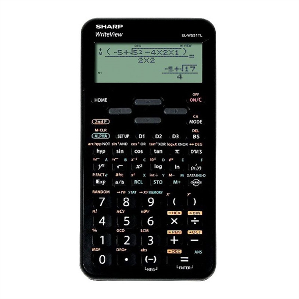Tehnični kalkulator Sharp ELW531TLBBK, črn