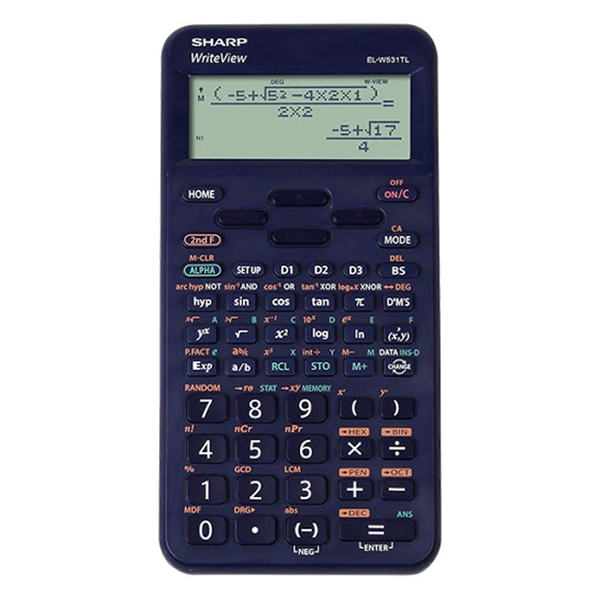 Tehnični kalkulator Sharp ELW531TLBBL, moder