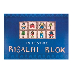 Trdi risalni blok (z elastiko) A3, 10 listov